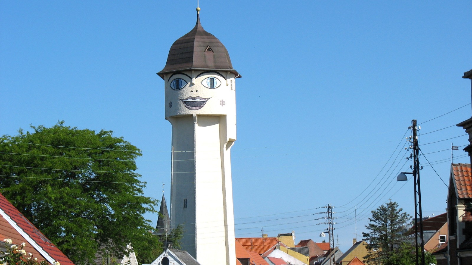 Saxine vandtårn i Sakskøbing
