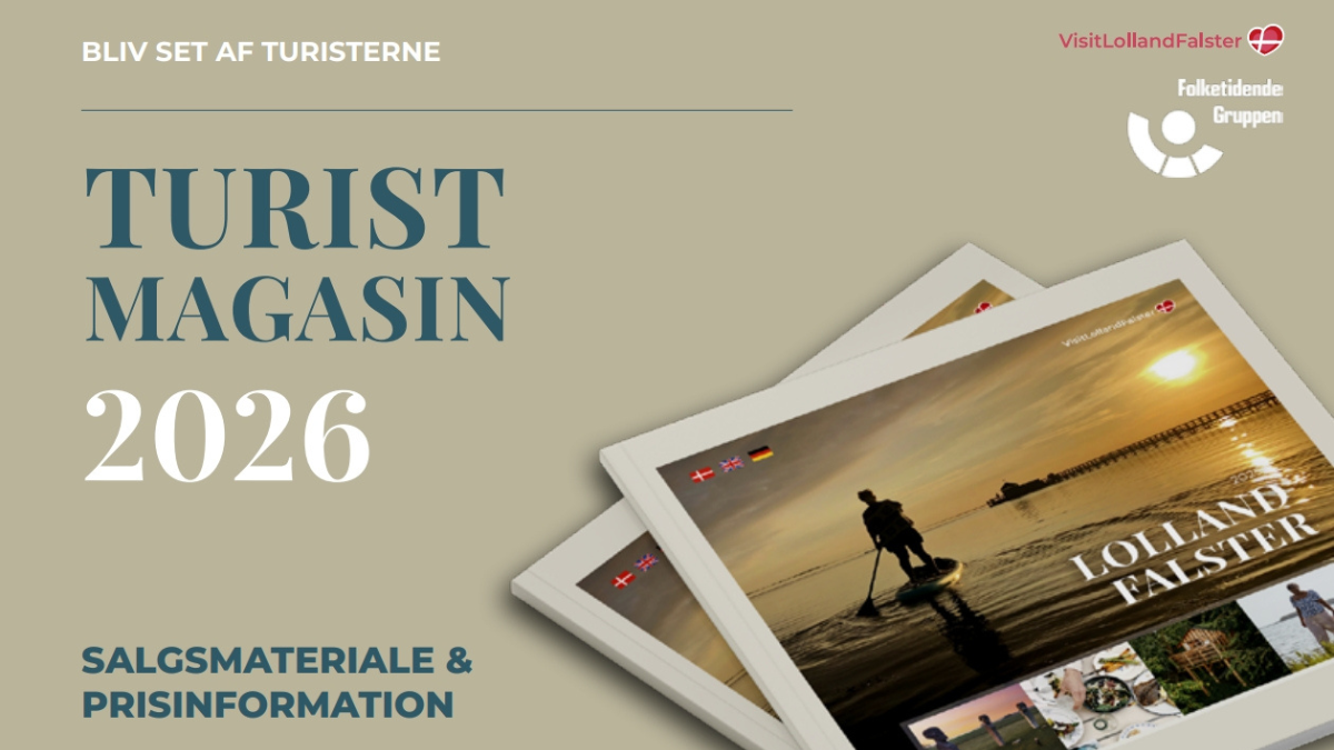 Salgsmateriale for turistmagasinet 2026
