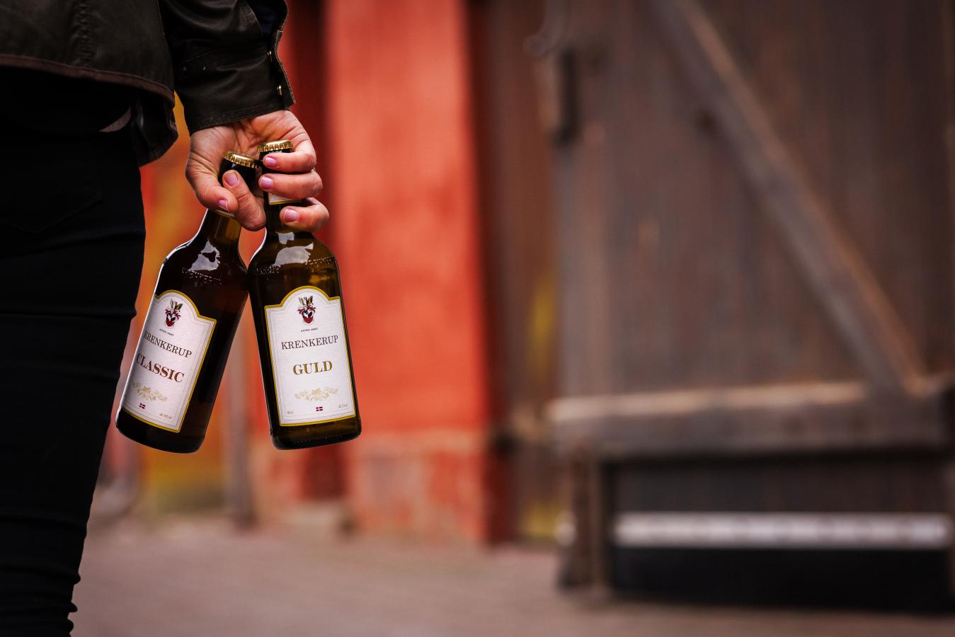 Krenkerup Bryggeri Classic og Guld øl