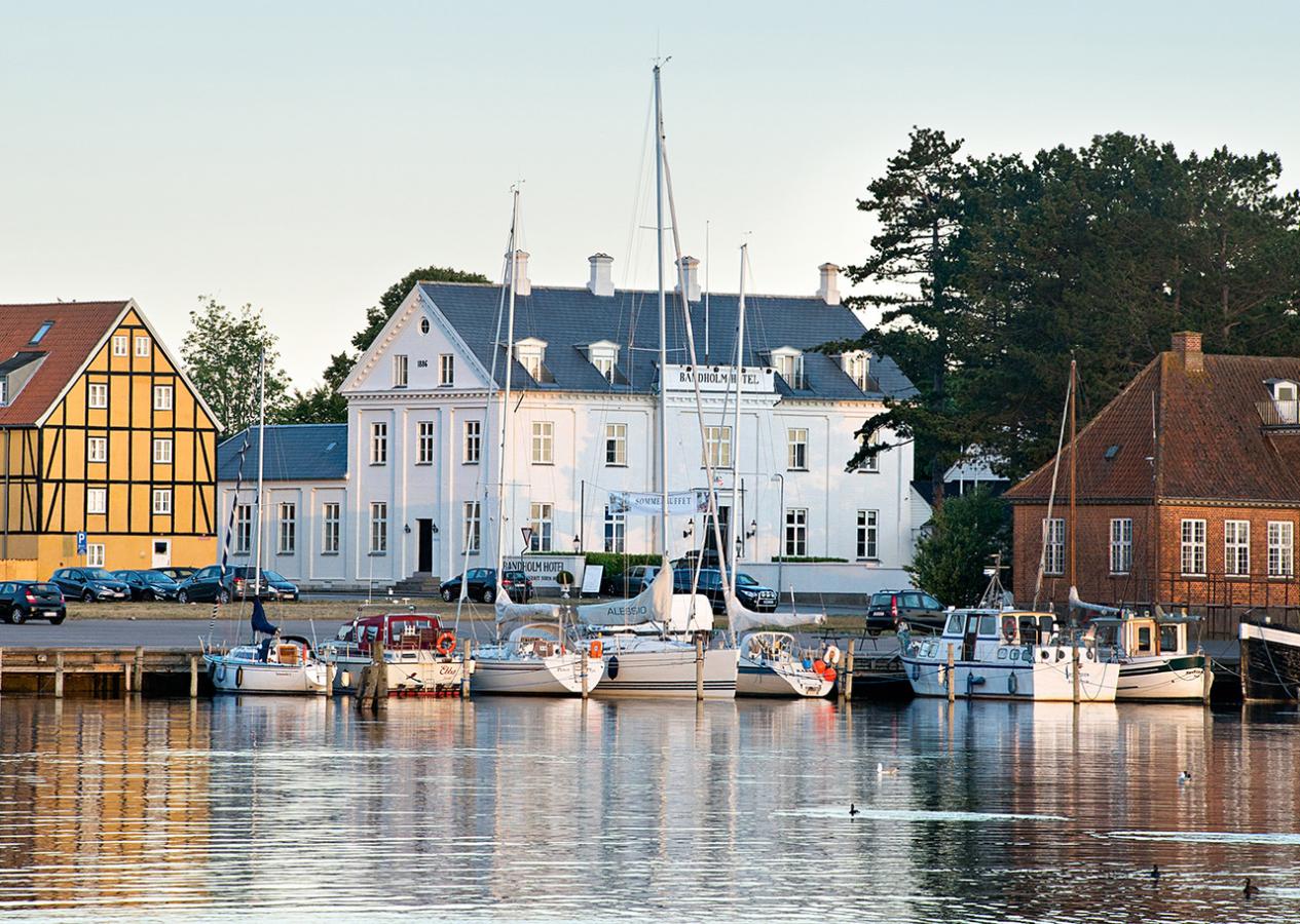 Bandholm Badehotel lystbåde havn