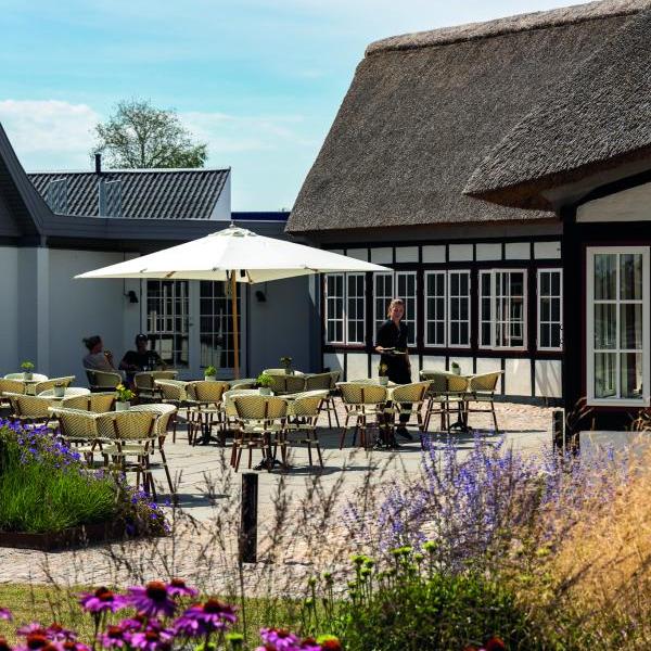 Marielyst Hotel Nørrevang summer terrace