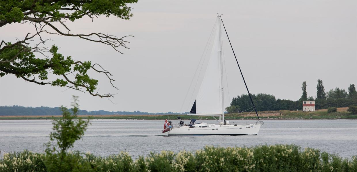 Sejlskib ved Stubbekøbing