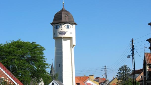 Saxine vandtårn i Sakskøbing