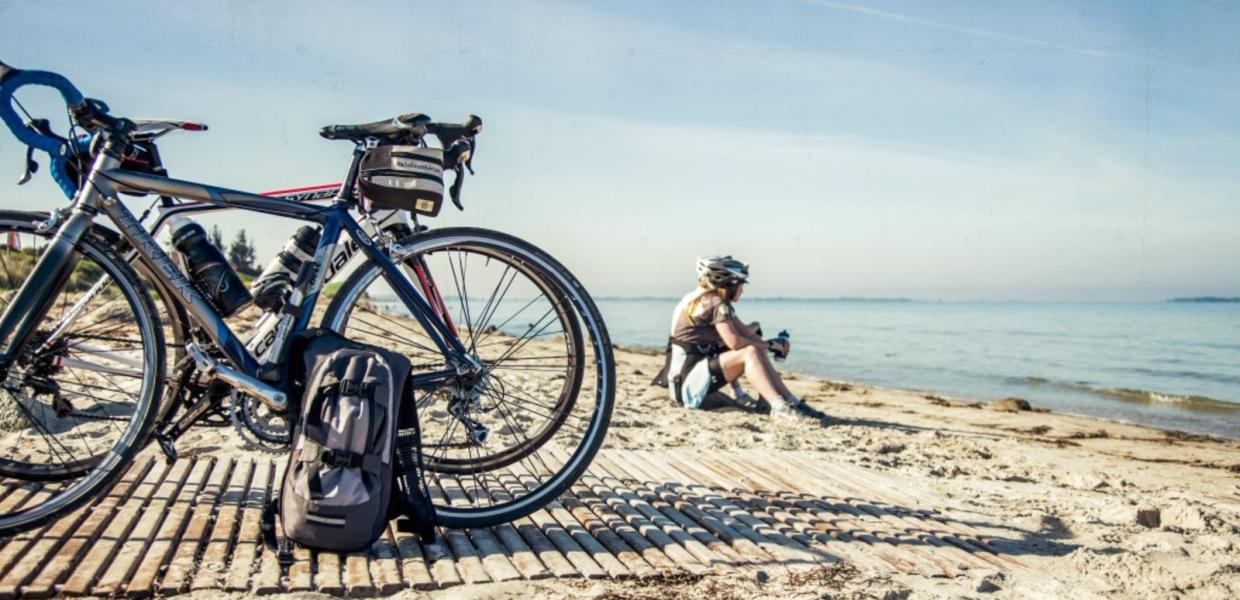 Marielyst Strand Østersøruten N8 cykling