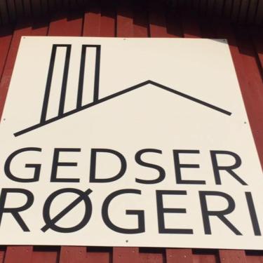 Gedser Røgeri skilt